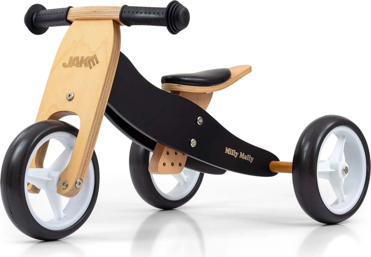 Milly Mally loopfiets Jake Classic zwart