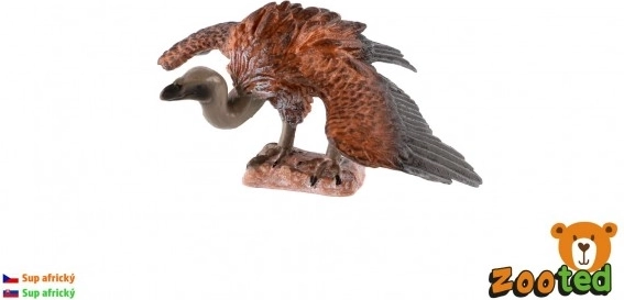 Afrikaanse gier plastic figuur 10 cm