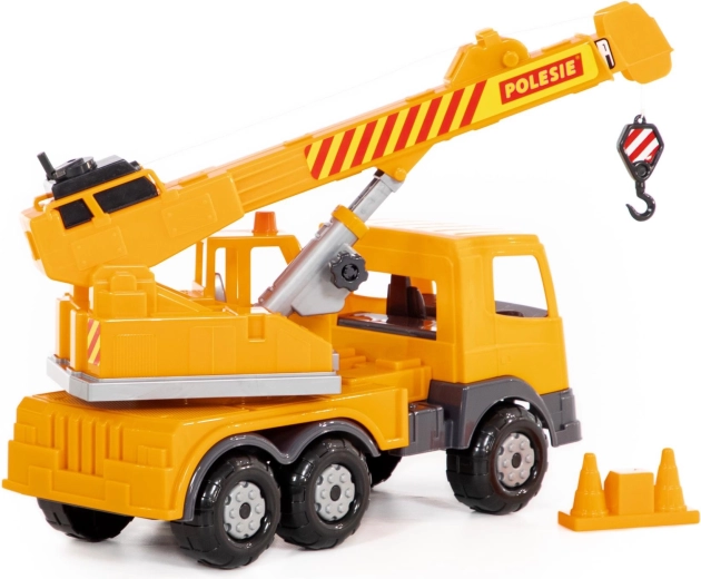 Draaibare en uitschuifbare giek