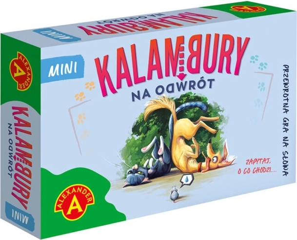 Kalambury omgekeerd mini – gezelschap partyspel voor in je broekzak