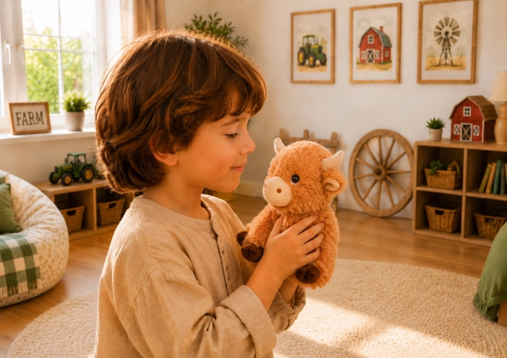 Zacht om mee te knuffelen, ideaal vanaf de geboorte
