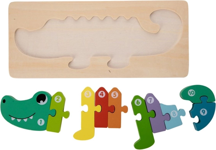 FreeON Free2Play houten puzzel krokodil