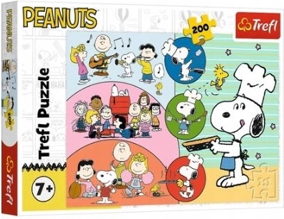 Puzzel Snoopy en vrienden (200 stukjes)