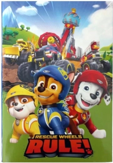Geniet schrift Paw Patrol B5 40 vellen