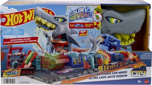 Město Hot Wheels Ultra Wasstraat Haai