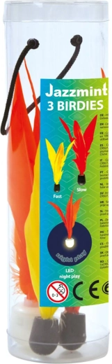 Schildkröt reserveballen voor jazzminton, 3 stuks (inclusief LED)