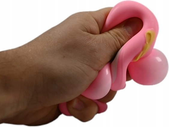 Zacht knijpfiguurtje om stress te verminderen