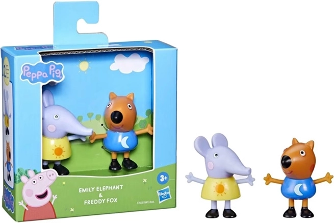 Peppa Pig set met 2 figuren Emily en Freddy