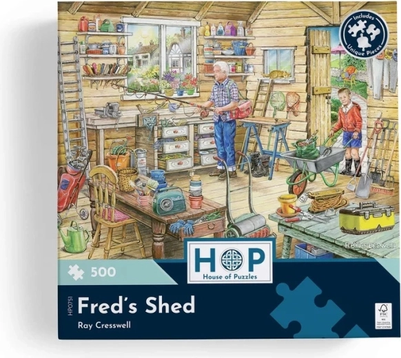 Kwalitatieve House of Puzzles-puzzel