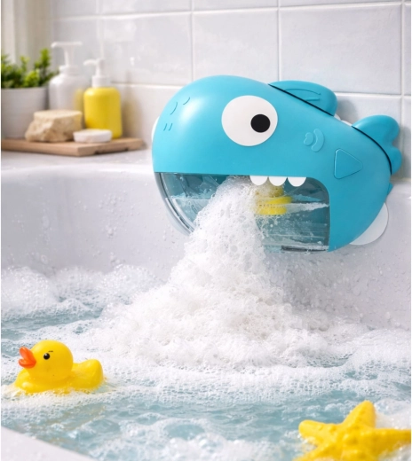 Rijk schuim met één druk op de knop