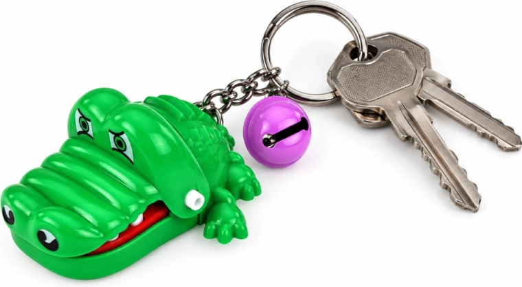Sleutelhanger met belletje