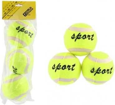 Tennisballen Sport 3 stuks in Zak