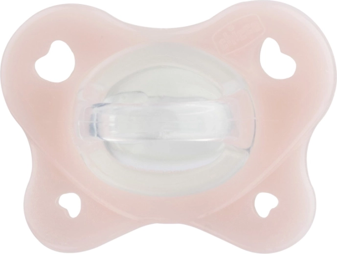 Chicco fopspeen PhysioForma Dual Soft roze voor baby's van 0–2 maanden - 1 stuk
