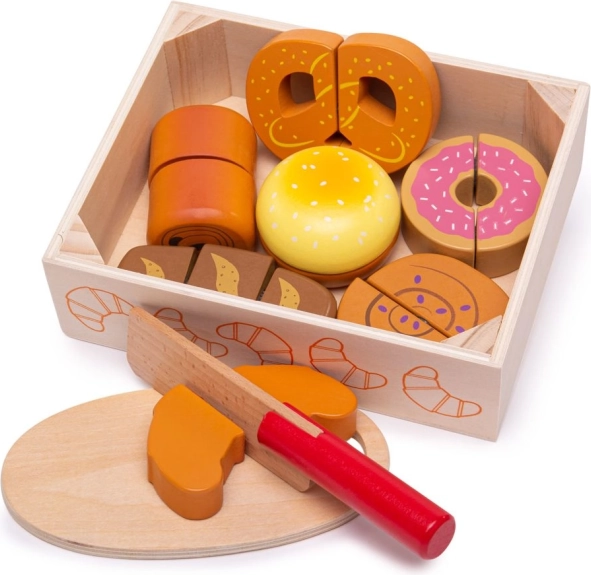 Houten snijset voor kinderen