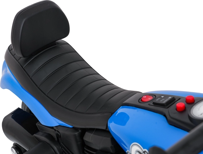 Comfortabele zitting met rugsteun