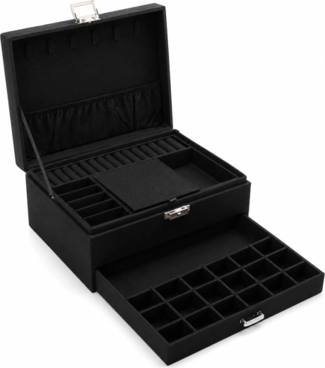 Uitneembare tray en onderlade voor meer ruimte