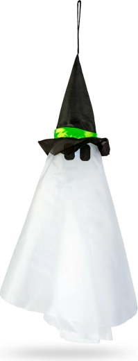 Griezelig spook met heksenhoed