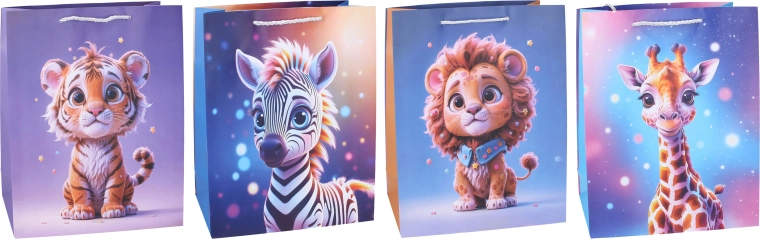Cadeautas voor kinderen S 18 × 23 × 10 cm - 1 stuk