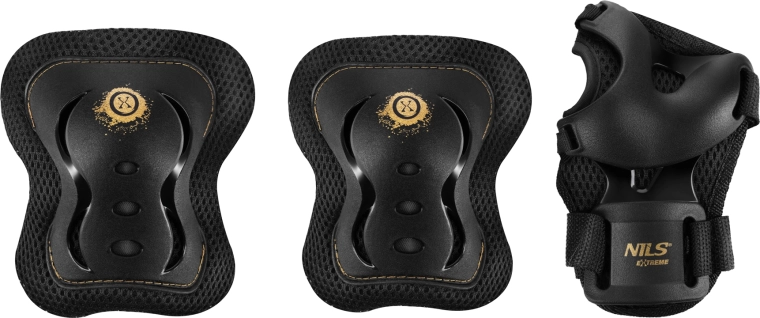 Set beschermers NILS Extreme H320 Fly goudkleurig – L