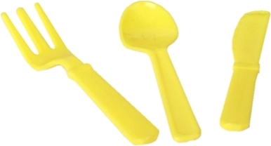 Veilig bestek met gladde randen