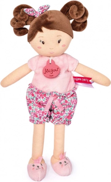 Doudou Jolijou pop Les Pipellettes 25 cm – Roze