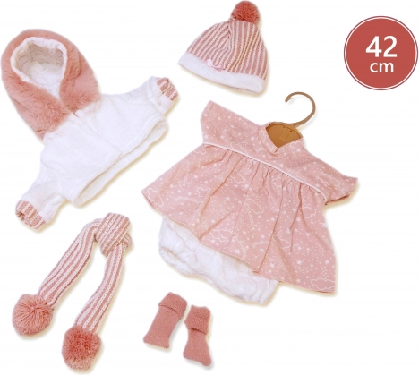Llorens kledingset voor pop van 38 cm, 6-delig