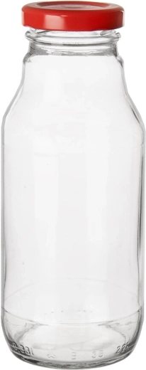 Glazen fles met schroefdop 0,33 l