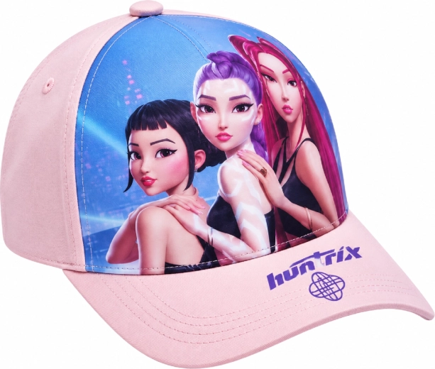 Kinderpet K-Pop Demon Hunters HUNTR/X paars-zwart