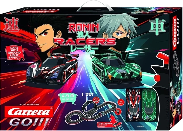 Carrera GO!!! racebaan Ronin Racers 4,9 m
