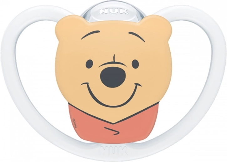 NUK Perfect Match Air Disney fopspeen Winnie de Poeh 6–18 maanden wit