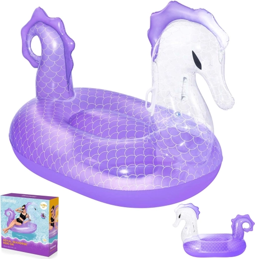 Bestway opblaasbaar waterluchtbed zeepaardje XXL 170 × 120 cm
