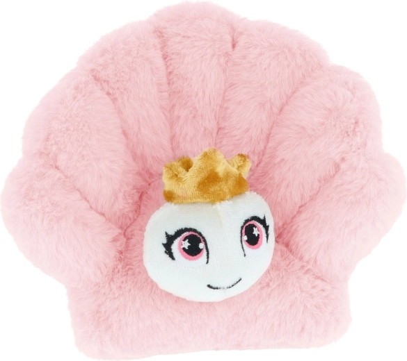 Keeleco ecologische pluchen knuffel Schelp 14 cm