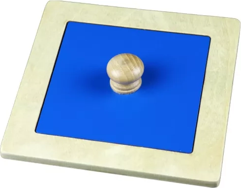 Montessori insteekpuzzel vierkant