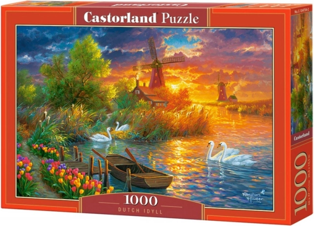 Puzzel 1000 stukjes Dutch Idyll