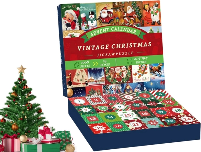 Elke dag een nieuw motief en een vleugje feeststemming