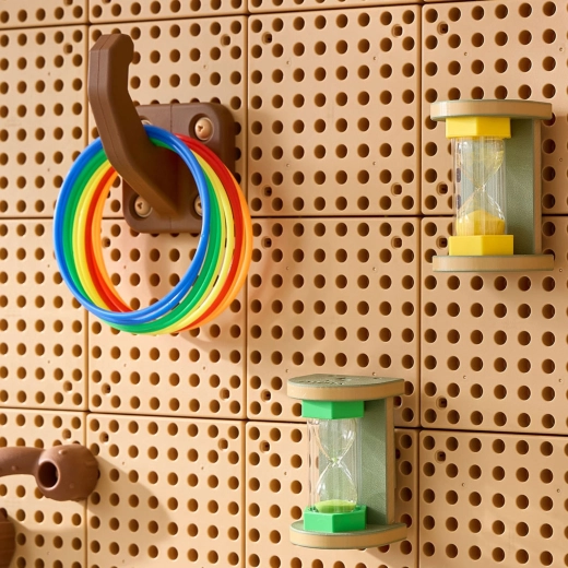10 gekleurde ringen voor leren en plezier
