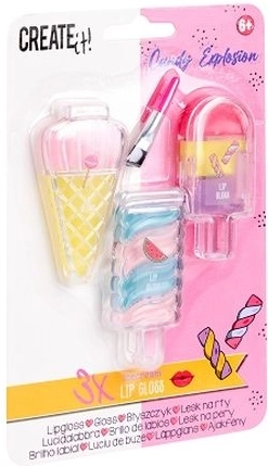 Create it! Set lipgloss in ijsvorm 3 stuks