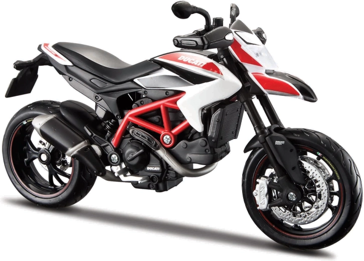 Maisto motorfiets Ducati Hypermotard SP 1:12
