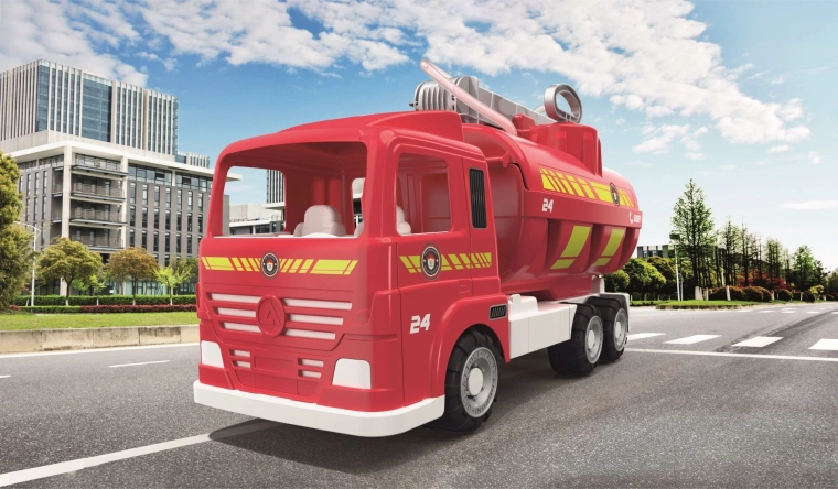 Robuuste Heavy Trucks-brandweerwagen