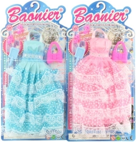 Jurkjes voor poppen met accessoires