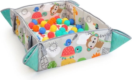 Plezier met 40 ballen en slimme opbergmogelijkheid