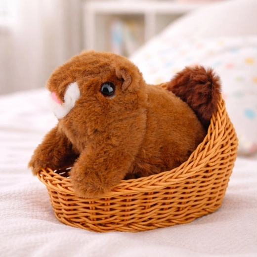 Praktisch mandje om te dragen en neer te zetten