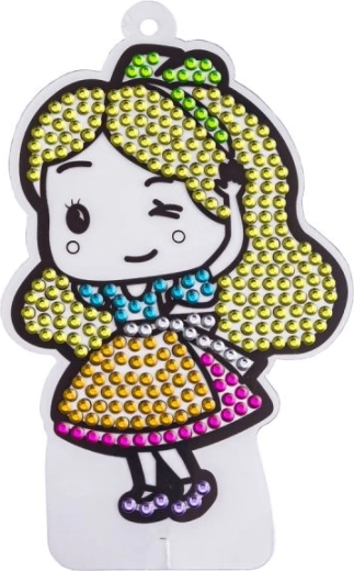 Glinsterende prinsessen als kant-en-klare decoratie
