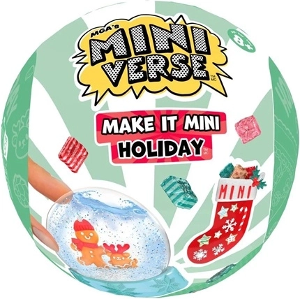 MGA Miniverse Make It Mini Holiday creatieve verzamelset met verrassing - 1 stuk