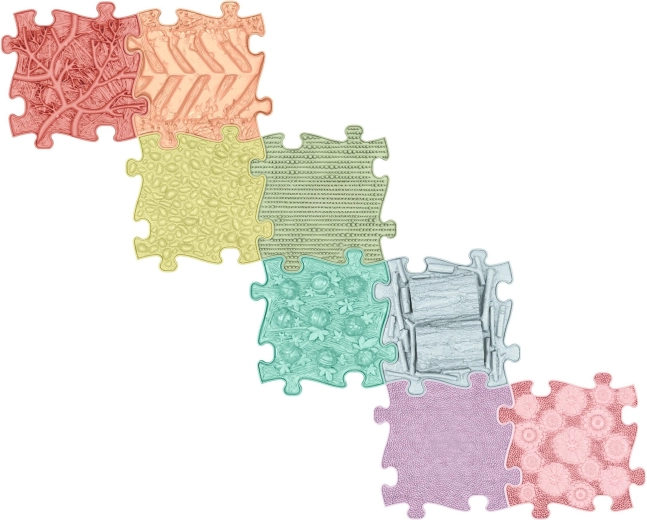 Pasteltinten en veilig materiaal