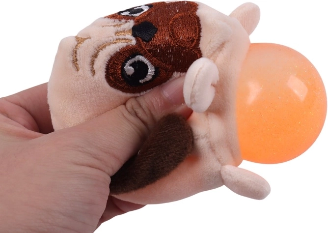 Zachte pluche en het leuke “uitpoppen” van het bolletje