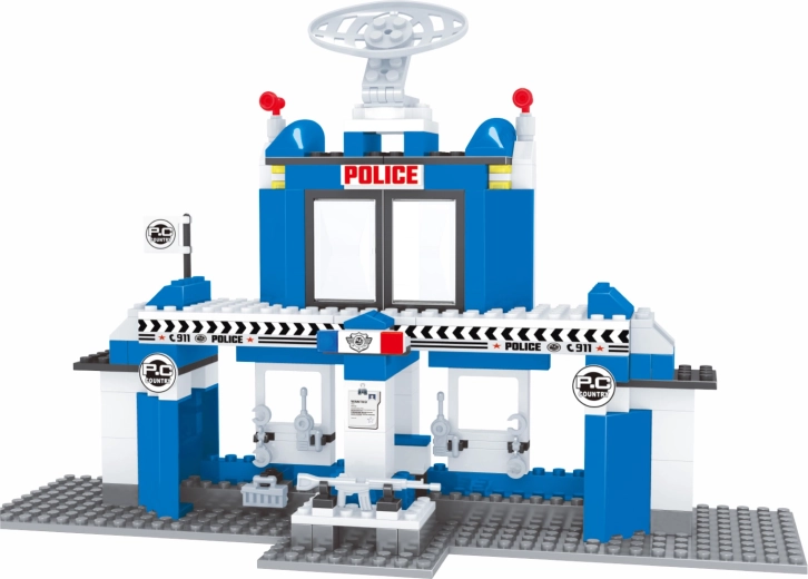 Bouw een compleet politiekwartier