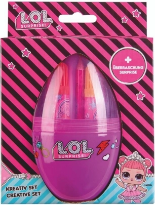 Creatieve set Ei met tekenbenodigdheden LOL Surprise
