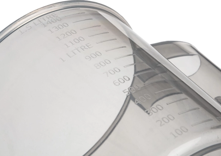 Nauwkeurig meten dankzij duidelijke schaal