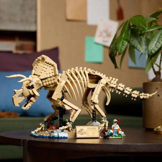 Standaard, naamplaatje en verzamelaccessoires uit Jurassic Park